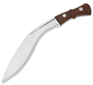 Review of the BudK Kukri Knife with Seath